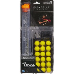 NERF Caricatore con 18 Palline Gialle Ricarica per SERIE RIVAL