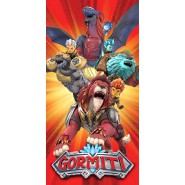 GORMITI CHARACTERS Beach Bath Big Towel 70x140cm ORIGINAL Official HALANTEX