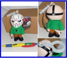 VENERDI 13 Peluche Portachiavi JASON VORHEES 11 cm Originale Ufficiale NUOVO