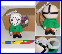 VENERDI 13 Peluche Portachiavi JASON VORHEES 11 cm Originale Ufficiale NUOVO