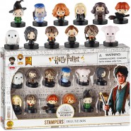 Edvige Hermion Harry Dobby  Dumbledore etc. SPECIAL PACK 12 FIGURES Collection 5cm With STAMP Original HARRY POTTER Stampers