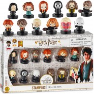 Snape Ron Harry Luna Voldemort etc. SPECIAL PACK 12 FIGURES Collection 5cm With STAMP Original HARRY POTTER Stampers