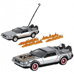 SET 2 Modelli Auto 6cm Auto DeLorean da RITORNO AL FUTURO Gashapon TAKARA TOMY ARTS