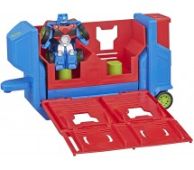 Robot Camion Trailer OPTIMUS PRIME Transformers FLIP RACERS Serie RESCUE BOTS HASBRO E3285