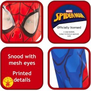 COSTUME Carnevale UOMO RAGNO SpiderMan Classico Taglia LARGE 7-9 ANNI Originale RUBIE'S