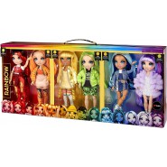 RAINBOX HIGH Fashion Doll SPECIAL BOX GIANT with 6 DOLLS Original MGA OMG O.M.G