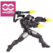 RARA Figura Action 10cm WAR MACHINE da IRON MAN 2 Kaiyodo REVOLMINI RM 006 Revoltech Yamaguchi