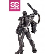 RARA Figura Action 10cm WAR MACHINE da IRON MAN 2 Kaiyodo REVOLMINI RM 006 Revoltech Yamaguchi