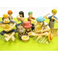 RARO Set 7 Figures ONE PIECE Diorama World PART 4 BANDAI JAPAN Dioramaworld