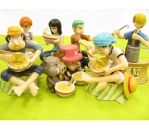 RARO Set 7 Figure ONE PIECE Diorama World PART 4 BANDAI JAPAN Figures Dioramaworld