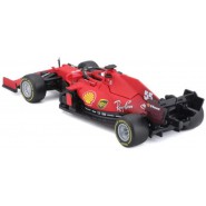 Model FERRARI 2021 SF21 Formula 1 Car Scale 1/43 12cm CARLOS SAINZ Number 55 Original Die Cast Bburago 18-36829