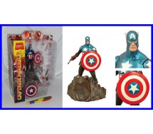 FIGURA Diorama CAPTAIN AMERICA Classic ORIGINALE Hasbro MARVEL SELECT