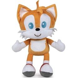 SONIC THE HEDGEHOG Character TAILS Plush Soft Toy 24cm ORIGINAL Official SEGA