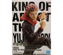 JUJUTSU KAISEN Figura Statua YUJI ITADORI 18cm KING OF ARTIST ORIGINALE TAITO