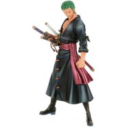 ONE PIECE Figure 17cm RORONOA ZORUA Wano Wanokuni Original BANPRESTO Grandline Men Vol. 1