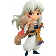 INUYASHA SESSHOMARU GreenHair Version B Figure Statue 14cm Qposket Original BANPRESTO