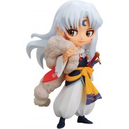 INUYASHA SESSHOMARU White Hair Version A Figure Statue 14cm Qposket Original BANPRESTO