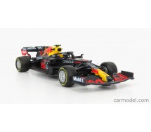 Model RED BULL RB16B 1/43 12cm  SERGIO PEREZ Nr. 11 Original Die Cast Bburago Race 18-38055