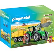 Playset TRACTOR WITH TRAILFER Original PLAYMOBIL 9317 Country 