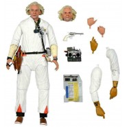 FIGURA Ultimate DOCTOR Doc BROWN 20cm Con Accessori Ritorno al Futuro Back To The Future Originale NECA 53614