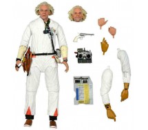 FIGURE Ultimate DOCTOR Doc BROWN with HAZMAT SUIT 20cm BACK TO THE FUTURE Original NECA 53620