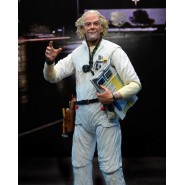 FIGURA Ultimate DOCTOR Doc BROWN 20cm Con Accessori Ritorno al Futuro Back To The Future Originale NECA 53614