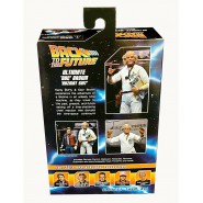 FIGURA Ultimate DOCTOR Doc BROWN 20cm Con Accessori Ritorno al Futuro Back To The Future Originale NECA 53614