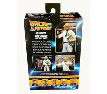 FIGURA Ultimate DOCTOR Doc BROWN con HAZMAT SUIT 20cm da RITORNO AL FUTURO Originale NECA 53620