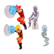 Set 4 FIGURE DRAGONBALL Z Collezione DESKTOP Collection 2 Bandai Gashapon GOKU VEGETA