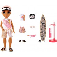 Fashion Doll FINN ROSADO PACIFIC COAST Bambola 28cm Serie RAINBOW HIGH Originale MGA Omg O.M.G.