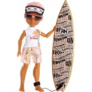 Fashion Doll FINN ROSADO PACIFIC COAST Bambola 28cm Serie RAINBOW HIGH Originale MGA Omg O.M.G.