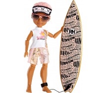 Fashion Doll FINN ROSADO PACIFIC COAST Bambola 28cm Serie RAINBOW HIGH Originale MGA Omg O.M.G.