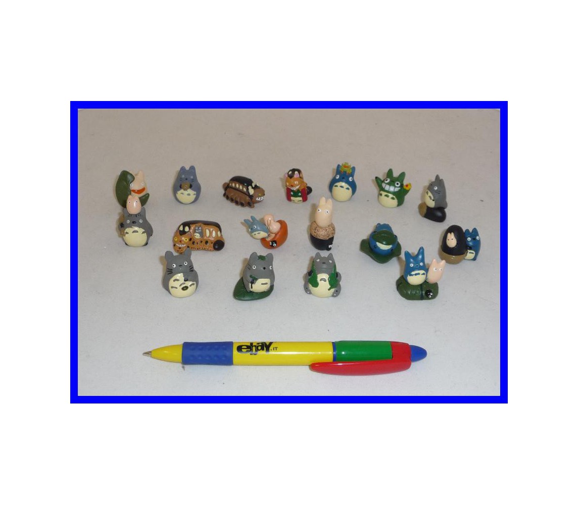 My Neighbour TOTORO Complete SET 17 MINI FIGURE 4cm Nekobus etc.