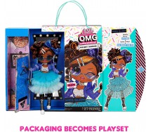 Bambola MISS GLAM 25cm Serie PRESENT Fashion Doll O.M.G. Originale MGA OMG
