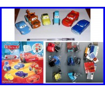 COMPLETE SET 6 Figures Models Buildable CARS DISNEY Tomy