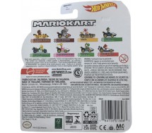 Die Cast Modellino KART di MARIO P-WING da SUPER MARIO KART Scala 1:64 5cm Hot Wheels