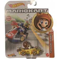 Die Cast Model TANOOKI MARIO BUMBLE V From SUPER MARIO Scale 1:64 5cm Hot Wheels