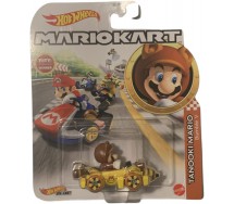 Die Cast Model TANOOKI MARIO BUMBLE V From SUPER MARIO Scale 1:64 5cm Hot Wheels