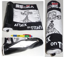 ATTACK ON TITAN Rare Wonderful PENCIL CASE PEN 26cm Replica Japanese Papyrus MANGA Cosplay JAPAN