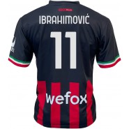 ZLATAN IBRAHIMOVIC Number 21 MILAN 2019/2020 T-Shirt Jersey Official IZ Back