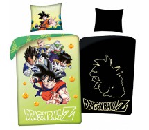 Bed Set DRAGONBALL GLOW IN THE DARK CHARACTERS With Bag DUVET COVER 140x200 Cotton DB-1107BL