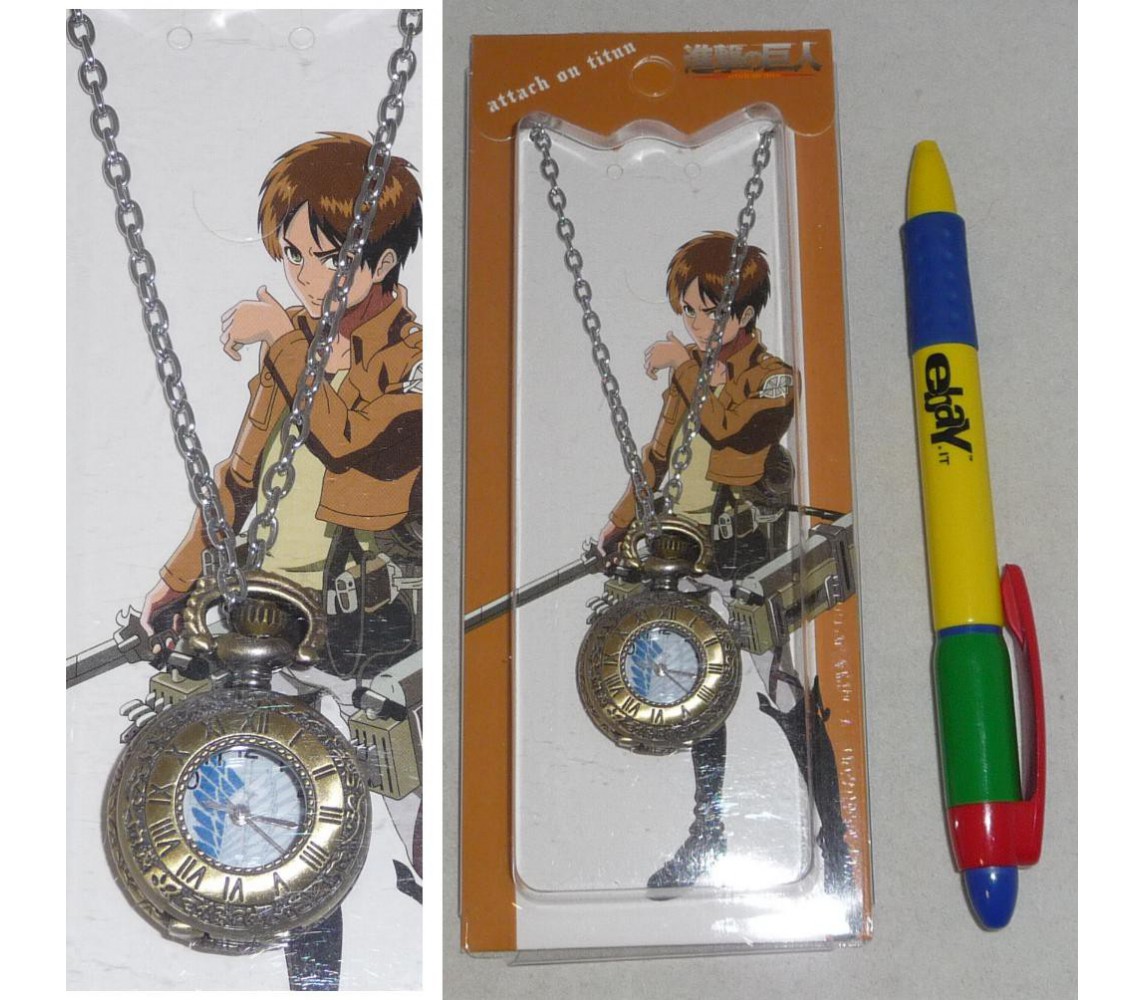 ATTACCO DEI GIGANTI OROLOGIO Cipollotto EREN Attack On Titan JAPAN