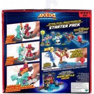 AKEDO STARTER PACK 4 Figure Ultimate Arcade Warriors Legendary SPLIT STRIKE 14243 Originale GIOCHI PREZIOSI