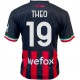 THEO HERNANDEZ Number 19 Home 2022/2023 T-Shirt Jersey Official