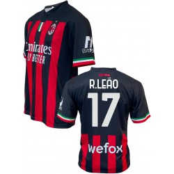 RAPHAEL LEAO Numero 17 MILAN 2022/2023 Maglia Divisa UFFICIALE Autentica