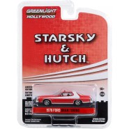 STARSKY and HUTCH Model Car Ford GRAN TORINO 1976 DIRTY Version CRASHED Scale 1:64 Greenlight