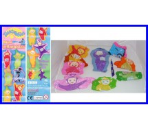 Set 9 TELETUBBIES INFLATABLES Versione SMALL Mini PO LAA-LAA TINKY WINKY DIPSY NOO-NOO