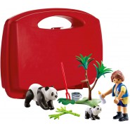 Playset Valigetta CURA DEL CAVALLO HORSE GROOMING Country PLAYMOBIL 9100