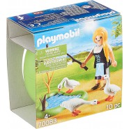 Playset Ovetto DONNA Contadina CON OCHE Playmobil 70083