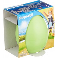 Playset Ovetto DONNA Contadina CON OCHE Playmobil 70083
